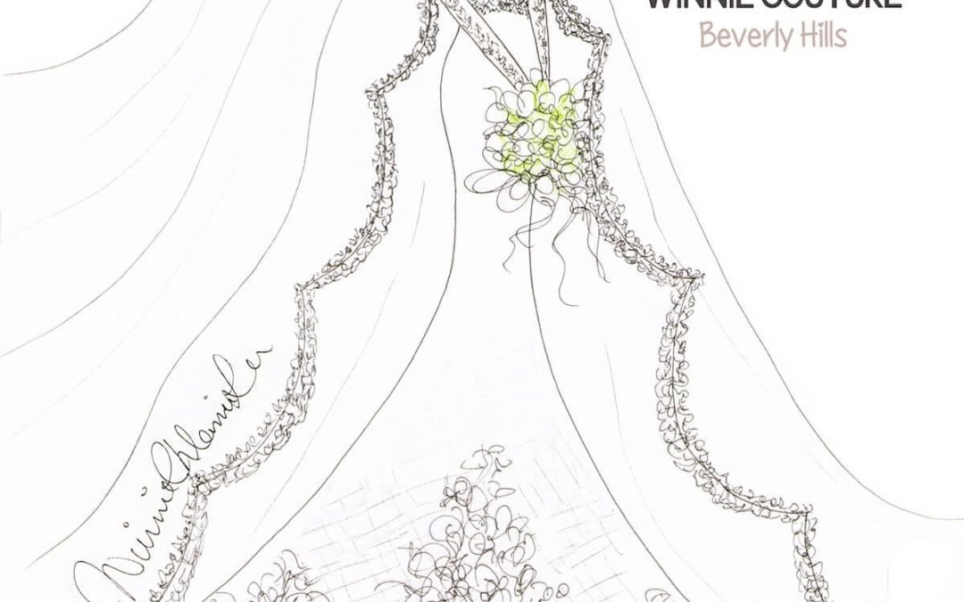 Wedding Dress Sketchbook for the royal wedding By Celebrity Bridal Designer Winnie Chlomin Lee To see more wedding dresses, visit our bridal store near you