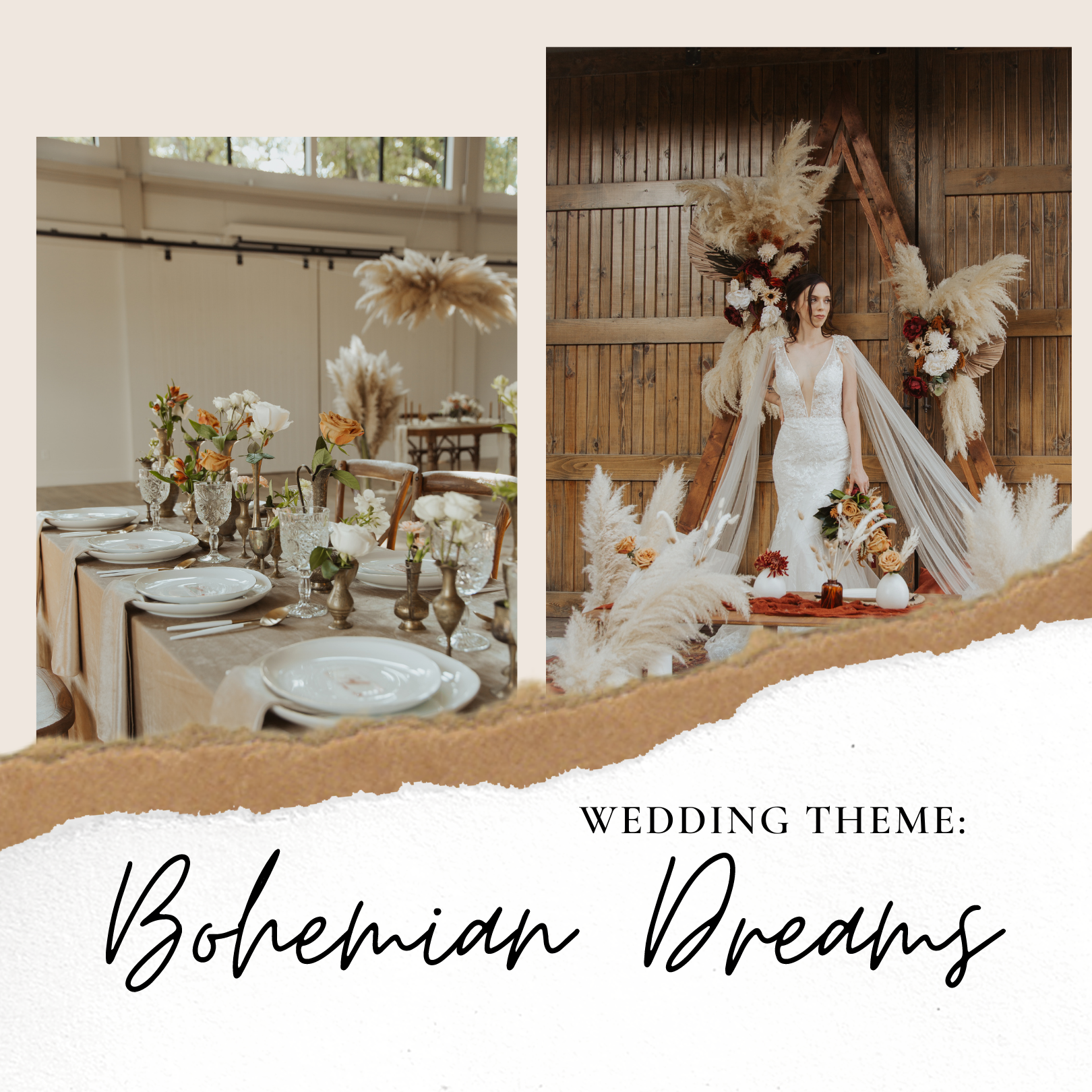 WEDDING THEME SPOTLIGHT: BOHEMIAN DREAMS