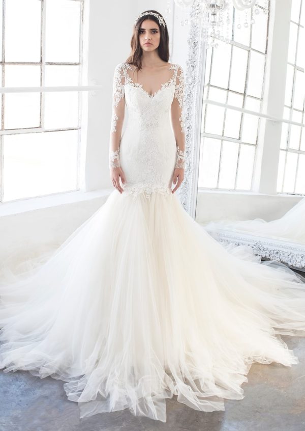 The Stunning 3507 Iselin: A Timeless Wedding Gown by Winnie Couture