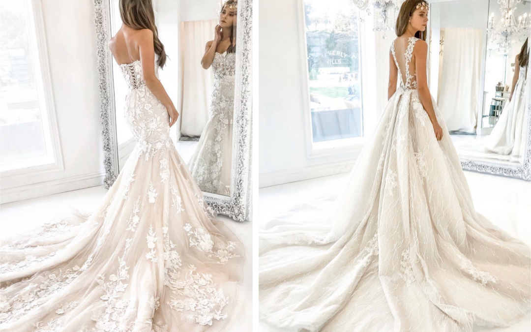 A Guide To The Different Types Of Wedding Dress Trains